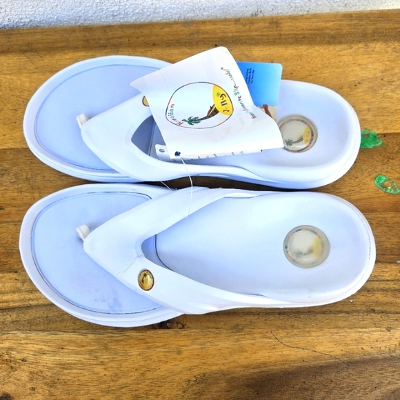 Hawaiian Jellys Ultra Comfort Kea Haú Unisex  Sandals Women's Size 10 - Picture 3 of 13